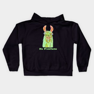 No Probllama Kids Hoodie